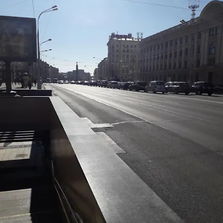 Двухкомнатная Квартира Рядом С Пл.Победы Apartament Mińsk